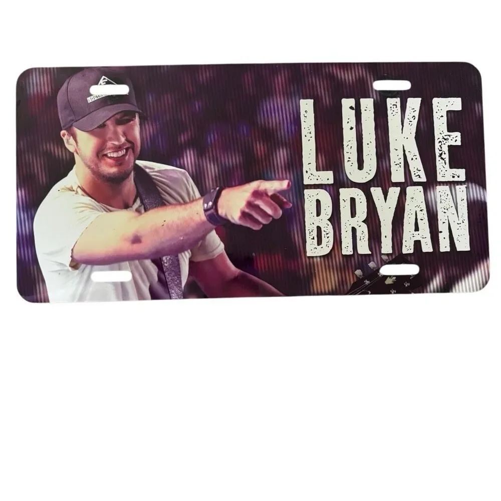 Luke Bryan License Plate